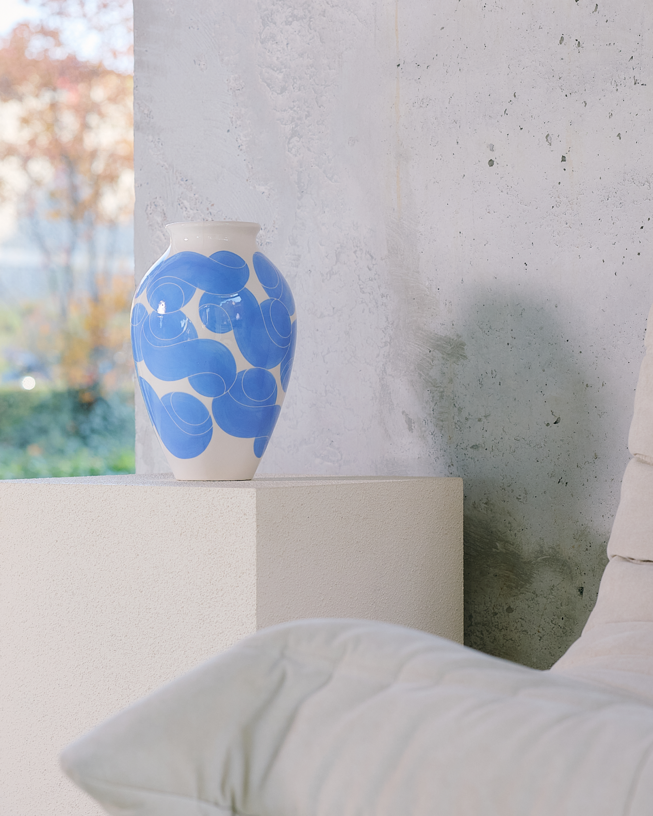 Type Vase Baby Blue