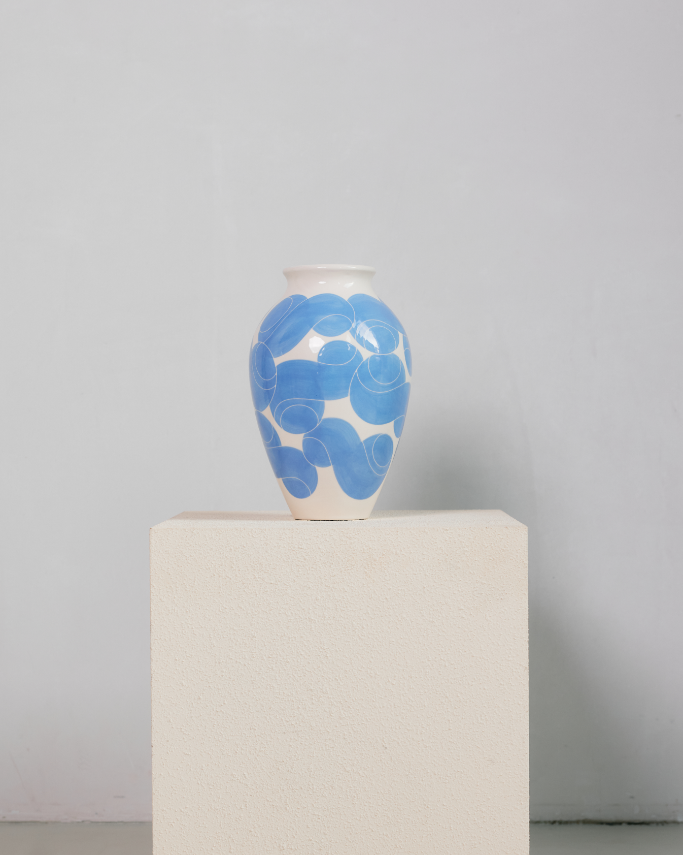 Type Vase Baby Blue