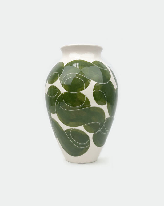 The Type Vase - Avocado Green