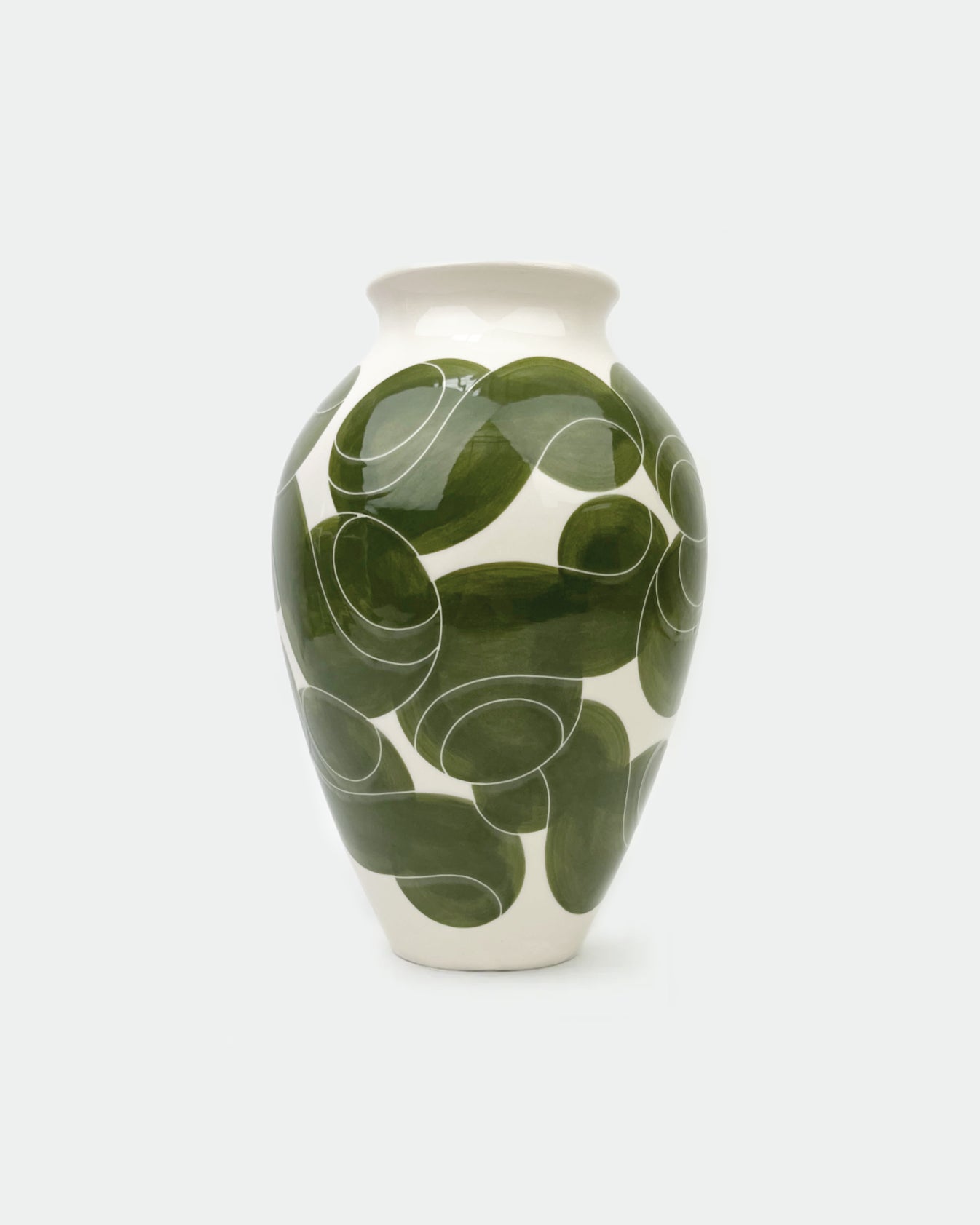 The Type Vase - Avocado Green
