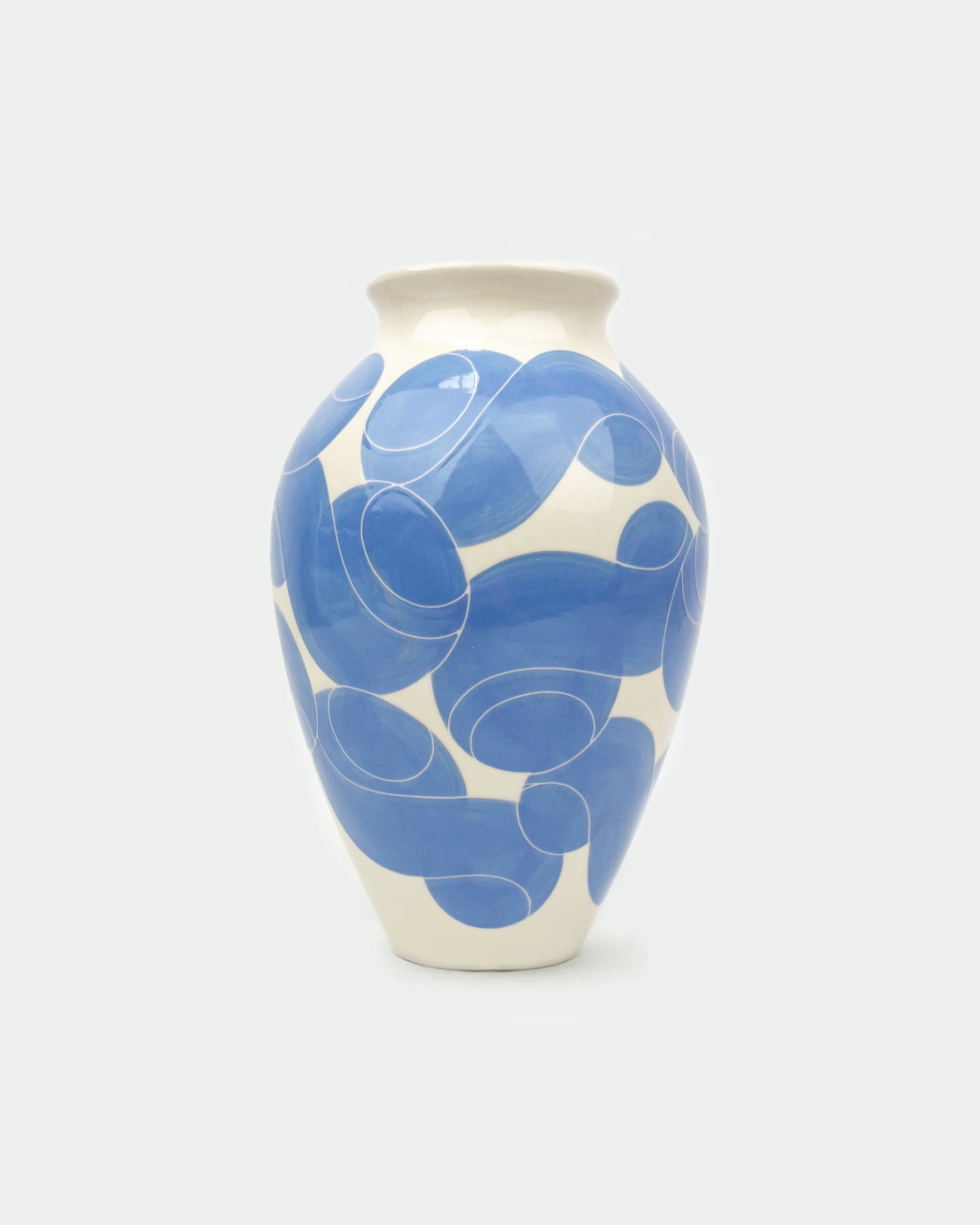 The Type Vase - Baby Blue