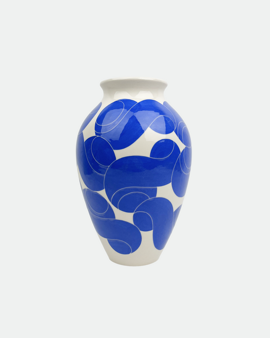 Type Vase Cobalt Blue